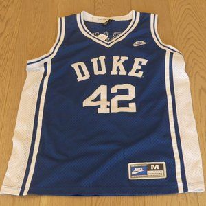 Elton Brand Rare Vintage Duke College Basketball Nike Stitched Jersey